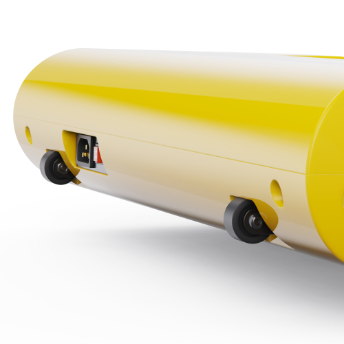 Беговая дорожка DFC AXEFIT TM200-3LY, 95 х 40 см, желтая