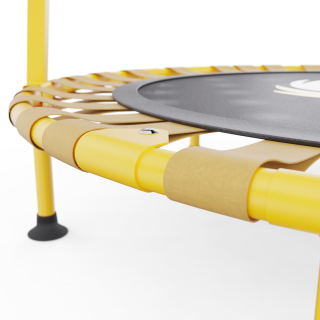 Батут для фитнеса DFC 40" TP5001Y с поручнем