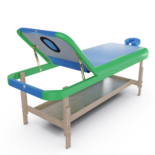 Массажный стационарный стол DFC SUPERIOR, 2 секции