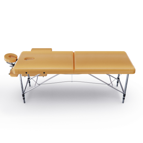 Массажный стол DFC NIRVANA Elegant, 186 x 70 см, горчичный
