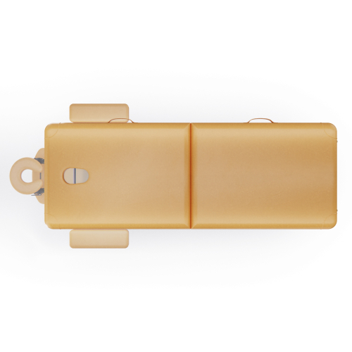 Массажный стол DFC NIRVANA Elegant, 186 x 70 см, горчичный