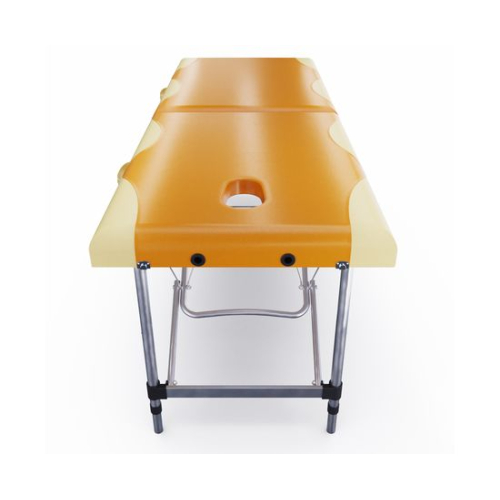 Массажный стол DFC NIRVANA Elegant PREMIUM, цвет оранжево-бежевый