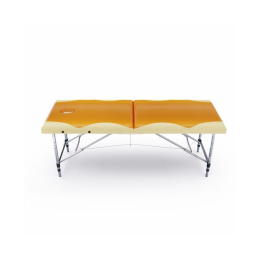 Массажный стол DFC NIRVANA Elegant PREMIUM, цвет оранжево-бежевый