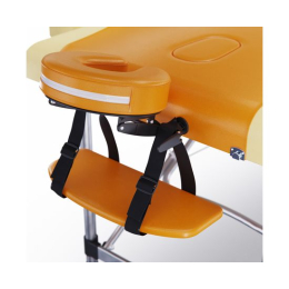 Массажный стол DFC NIRVANA Elegant PREMIUM, цвет оранжево-бежевый