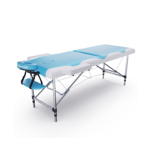 Массажный стол DFC NIRVANA Elegant, 186 x 70 см, толщина 5 см, бело-голубой