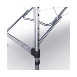 Массажный стол DFC NIRVANA Elegant, 186 x 70 см, толщина 5 см, бело-голубой