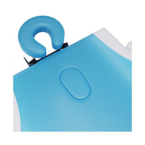 Массажный стол DFC NIRVANA Elegant, 186 x 70 см, толщина 5 см, бело-голубой