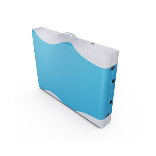 Массажный стол DFC NIRVANA Elegant, 186 x 70 см, толщина 5 см, бело-голубой