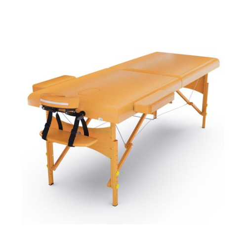 Массажный стол DFC NIRVANA Relax, 186 x 70 см, горчичный