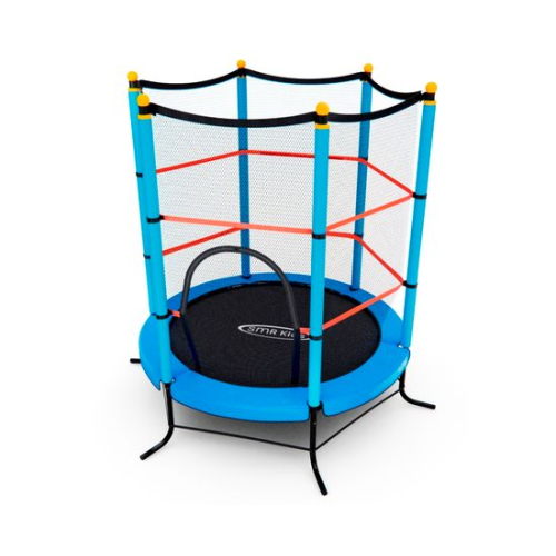 Батут детский DFC SMRKIDS 55" с сеткой, BLUE
