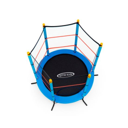 Батут детский DFC SMRKIDS 55" с сеткой, BLUE