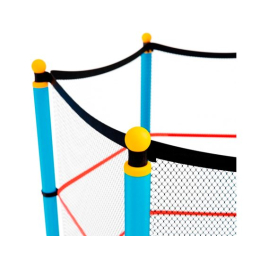 Батут детский DFC SMRKIDS 55" с сеткой, BLUE