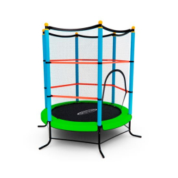 Батут детский DFC SMRKIDS 55" с сеткой, GREEN