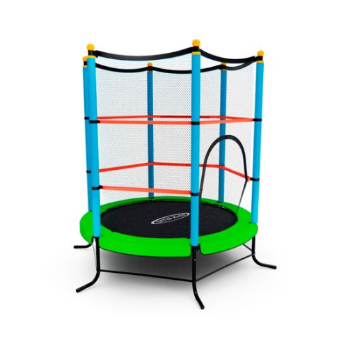 Батут детский DFC SMRKIDS 55" с сеткой, GREEN