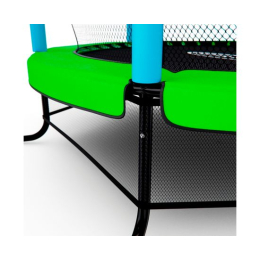 Батут детский DFC SMRKIDS 55" с сеткой, GREEN