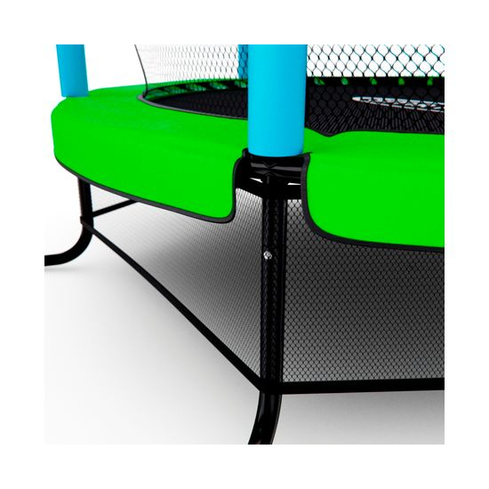 Батут детский DFC SMRKIDS 55" с сеткой, GREEN