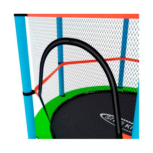 Батут детский DFC SMRKIDS 55" с сеткой, GREEN