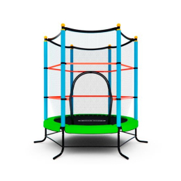 Батут детский DFC SMRKIDS 55" с сеткой, GREEN