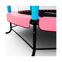 Батут детский DFC SMRKIDS 55" с сеткой, PINK