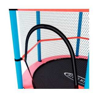 Батут детский DFC SMRKIDS 55" с сеткой, PINK
