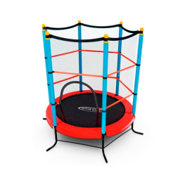 Батут детский DFC SMRKIDS 55" с сеткой, RED