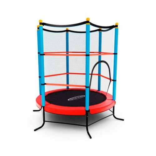 Батут детский DFC SMRKIDS 55" с сеткой, RED