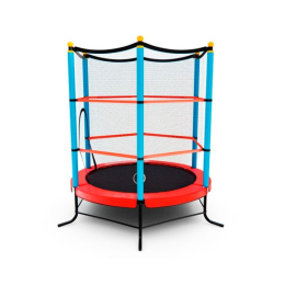 Батут детский DFC SMRKIDS 55" с сеткой, RED