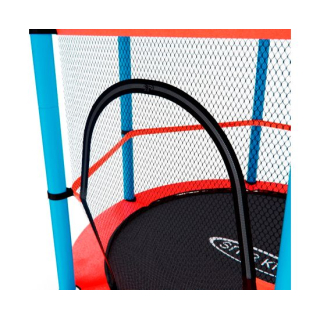 Батут детский DFC SMRKIDS 55" с сеткой, RED