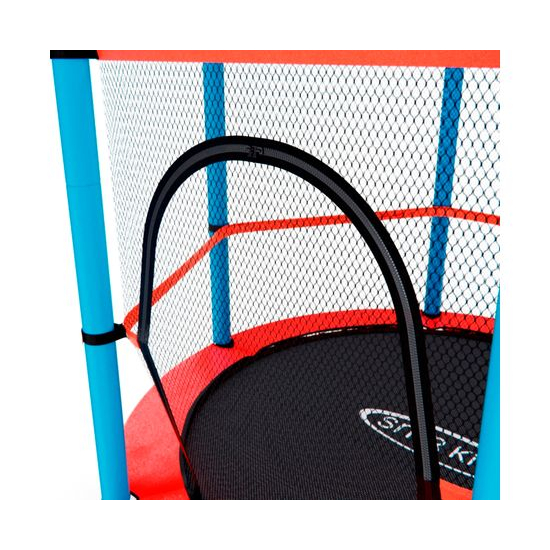 Батут детский DFC SMRKIDS 55" с сеткой, RED
