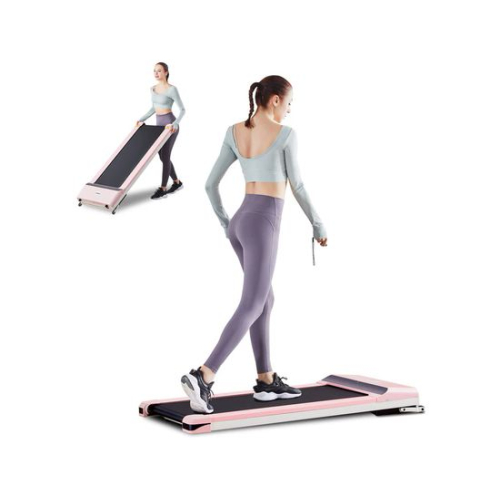 Компактная беговая дорожка DFC UMAY, розовая