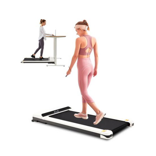 Компактная беговая дорожка DFC UMAY, белая