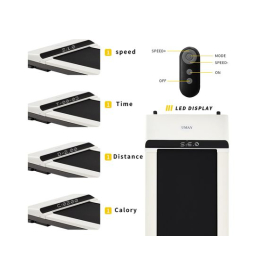 Компактная беговая дорожка DFC UMAY, белая