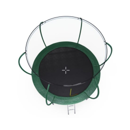 Батут DFC ULTRASPORT 10 ft с внутренней сеткой / лестница в комплекте