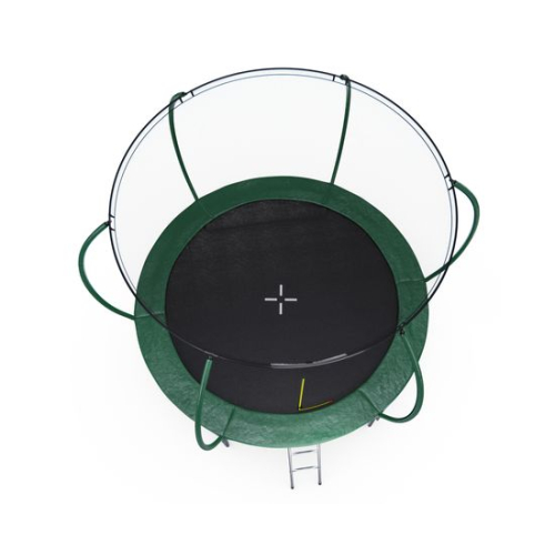 Батут DFC ULTRASPORT 10 ft с внутренней сеткой / лестница в комплекте