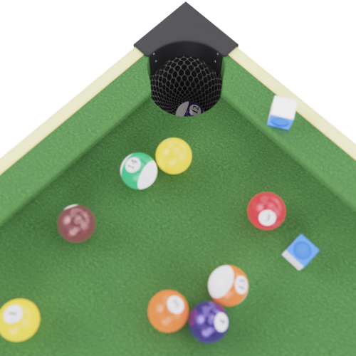 Игровой стол - трансформер 10 в 1 DFC 48" 122 x 61 см