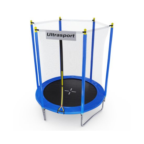 Батут DFC ULTRASPORT 6 ft с защитной сеткой