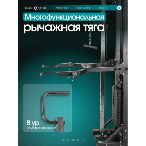 Кроссовер OXYGEN FITNESS VESTON