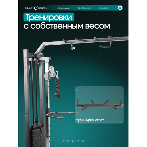 Кроссовер OXYGEN FITNESS VESTON