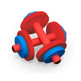 Гантели детские DFC (комплект 2 шт) VT-2009