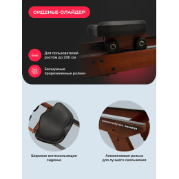 Гребной тренажер домашний SVENSSON BODY LABS WAVERUN