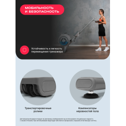 Гребной тренажер домашний SVENSSON BODY LABS WHEELO