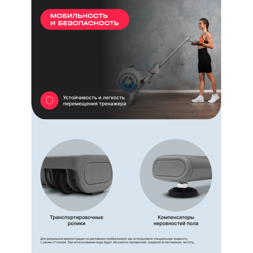 Гребной тренажер домашний SVENSSON BODY LABS WHEELO