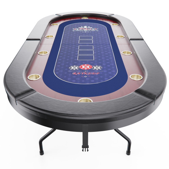 Игровой стол – покер DFC RAYKEEP 86", на 10 мест, складной