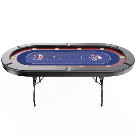 Игровой стол – покер DFC RAYKEEP 86", на 10 мест, складной