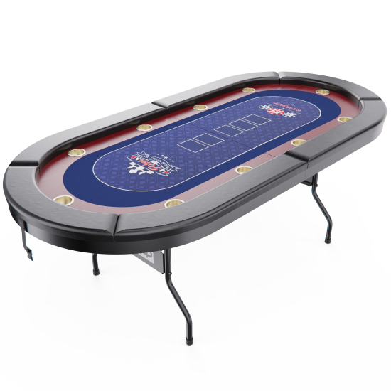 Игровой стол – покер DFC RAYKEEP 86", на 10 мест, складной