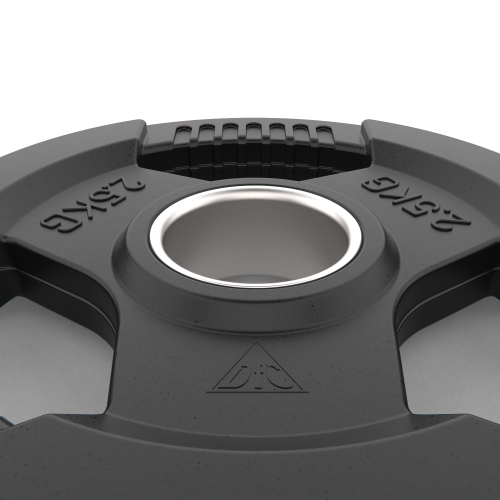 Диск обрезиненный с хватом DFC 2,5 кг / диаметр 51 мм