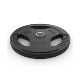 Диск обрезиненный с хватом DFC 20 кг / диаметр 51 мм