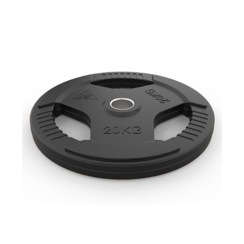 Диск обрезиненный с хватом DFC 20 кг / диаметр 51 мм