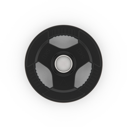 Диск обрезиненный с хватом DFC 5 кг / диаметр 51 мм