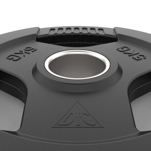 Диск обрезиненный с хватом DFC 5 кг / диаметр 51 мм